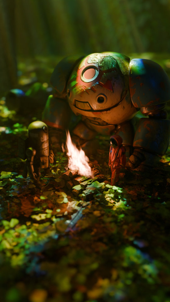 Screenshot of Mini Forest Robots